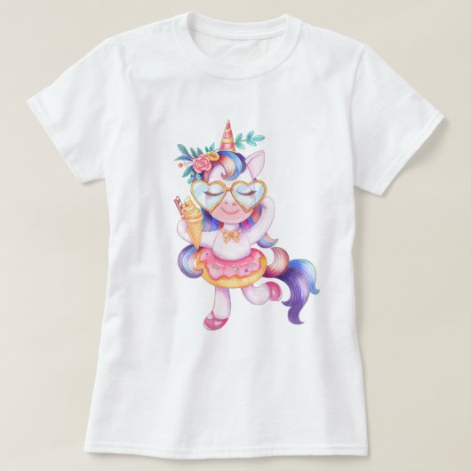 ユニコーン Tシャツ (デザイン正面)