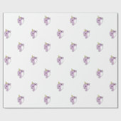 ユニコーンNARWHALのワイシャツ、付属品、ギフト ラッピングペーパー (フラット)