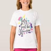 ユニコーンTシャツにしよう Tシャツ (正面)