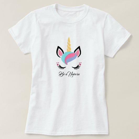 ユニコーンTシャツになる Tシャツ (デザイン正面)