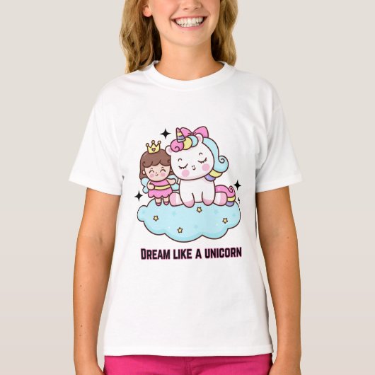 ユニコーンTシャツデザイン Tシャツ (正面)