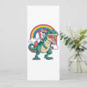 ユニコーンTレックス恐竜ボーイズガールズメンズ セーブザデート (スタンド正面)