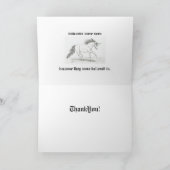 「ユニコー信じンが入っていた」 カード (内部)