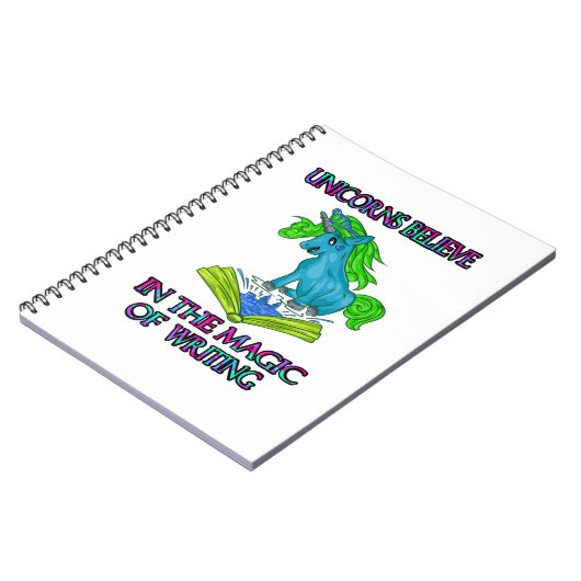 ユニコー信じンズ魔法 ノートブック (左側)