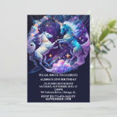 ユニコー威厳のあるンズ踊り誕生会 招待状 (スタンド正面)