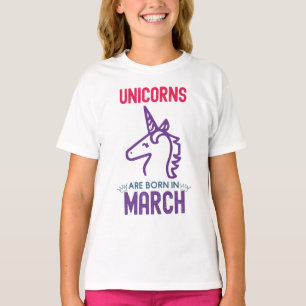 ユニコー生まれンは3月 Tシャツ