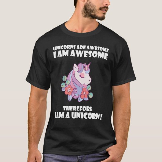 ユニコー素晴らしンは素晴らし4歳 Tシャツ (正面)