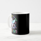 ユニコ学校の100人の日を通り抜けた コーヒーマグカップ (正面左)