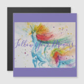 ユニコ絵画ーン後を追の夢の誕生日 (正面/裏面)