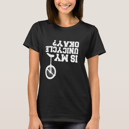 ユニサイクリング愛車 Tシャツ (正面)