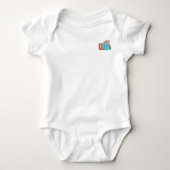 ユニシール ベビーボディスーツ (正面)