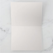 ユニセックスなハッピーバースデーのタイポグラフィの自転車カード カード (内部)