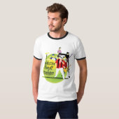 ユニセックスな信号器-バンドロゴ Tシャツ (正面フル)