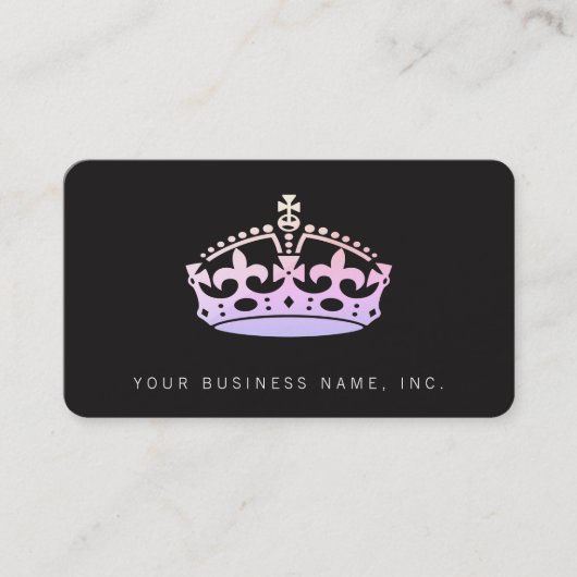 ユニセックスな宮殿のサロンの記念祭の王冠Ipanema 名刺 (正面)