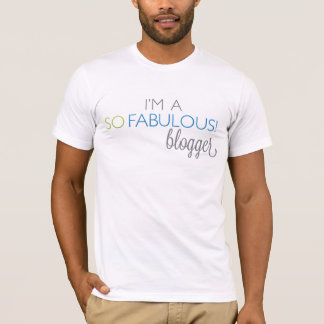ユニセックスなSoFabulousのブロガーのティー Tシャツ