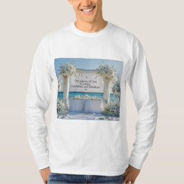 ユニセックスの長袖TEEシャツ おそろいペア Tシャツ