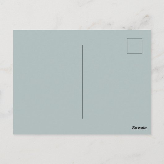 ユニセックスアンチ – バレンタントゥアカスタムート文字 ポストカード (裏面)