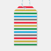 ユニセックスカラーポルカドット感謝の気持ちのギフトタグ ギフトタグ (裏面)