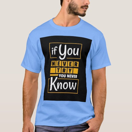 ユニセックスデザイン  Tシャツ (正面)