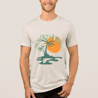 ユニセックストロピカルパラダイスTシャツ トライブレンドTシャツ