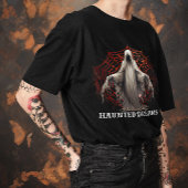 ユニセックスハロウィン幽霊のよく出る"夢"ゴシック幽霊 Tシャツ