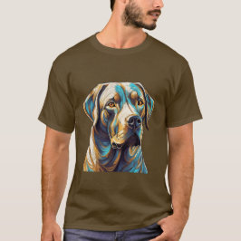 ユニセックスラブラドールリトリバー愛犬家ギフトドッグママ Tシャツ