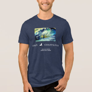 ユニセックスワイプアウトWave Tee トライブレンドＴシャツ