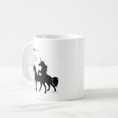 ユニセックス コーヒーマグカップ (正面左)