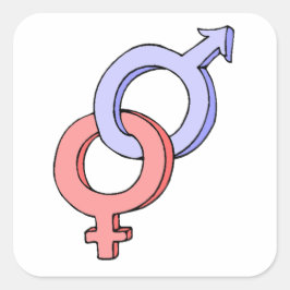 ユニセックス スクエアシール