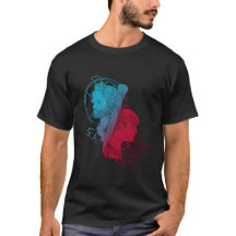 ユニセックス ブラック サム・ウィンチェスター 半袖 Tシャツ