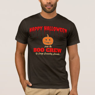 ユニセックス ブークルー セラピーオフィス ハロウィン Tシャツ