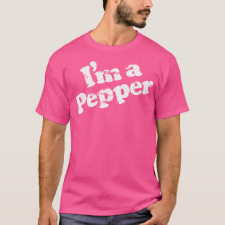 ユニセックス – 大人レトロブラック小クルーネックポリ Tシャツ