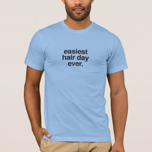 ユニセックス*最も容易な毛日 Tシャツ (正面)