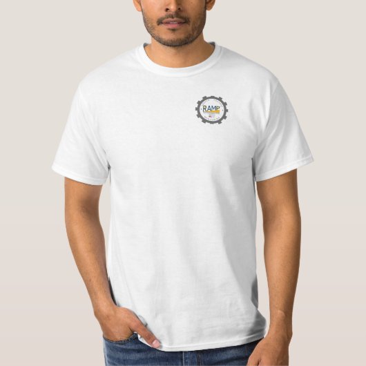 ユニセックス ECNV R.A.M.P Tシャツ (正面)
