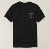 ユニセックスBBQカスタムチームピットマスターTシャツ Tシャツ (デザイン正面)