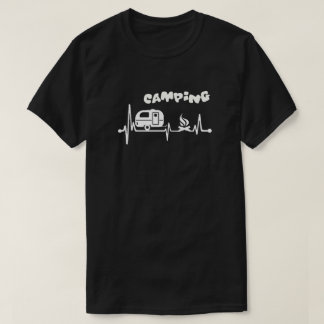 ユニセックスTシャツキャンプ Tシャツ