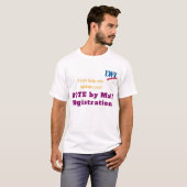 ユニセックスTシャツ あなたのVBM更新をお助けします Tシャツ (正面フル)