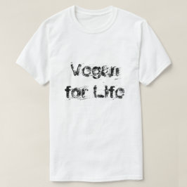 ユニセックスTシャツ - ヴィーガン・フォー・ライフ Tシャツ