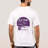 ユニセックスTシャツ Tシャツ (裏面)