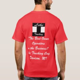 ユニセックスTrucking Teeとロゴ Tシャツ
