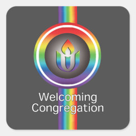 ユニタニズムの信徒を歓迎 スクエアシール