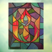 ユニタニズムの聖母チャリス・ステンドグラス ウィンドウサイン (シート3)