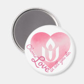 ユニタニズムハート マグネット (正面/裏面)