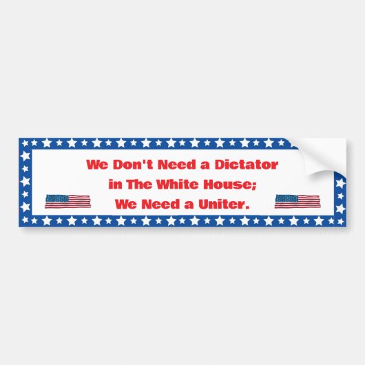 ユニタバンパーステッカー バンパーステッカー (正面)