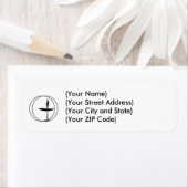 ユニタリアン住所 シール! ラベル (インサイチュ)