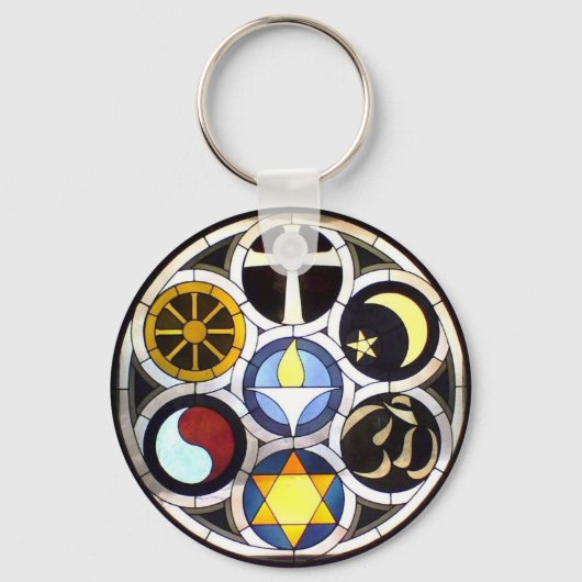 ユニタリアン大学教会ロックフォード キーホルダー (正面)