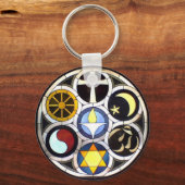 ユニタリアン大学教会ロックフォード キーホルダー (正面)