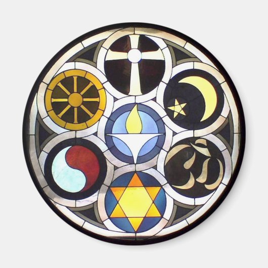 ユニタリアン大学教会ロックフォード マグネット (正面)