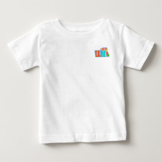 ユニタートルTシャツ ベビーTシャツ (正面)