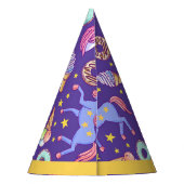 ユニッお洒落クス、ドーナツ、アイスクリームの融合 パーティーハット (裏面)